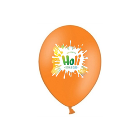 Ballon Holi Inde x8 - Diam. 29cm