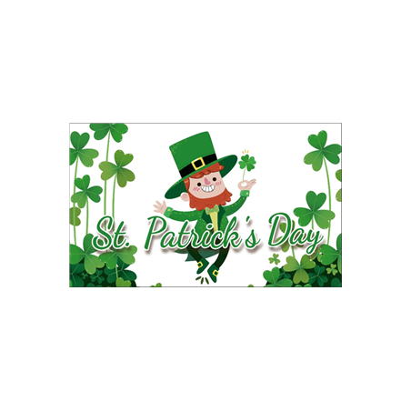 Drapeau St Patricks Day - tissu - 90 x 150cm