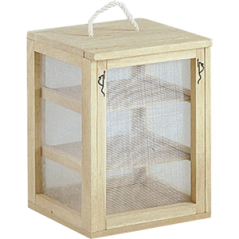 Grand fromager authentique en bois - 25 x 24 x 32 cm