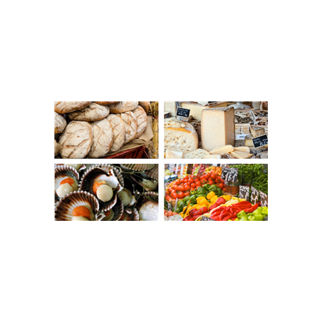 Mobiles Marché x4 - carton - 27 x 49cm