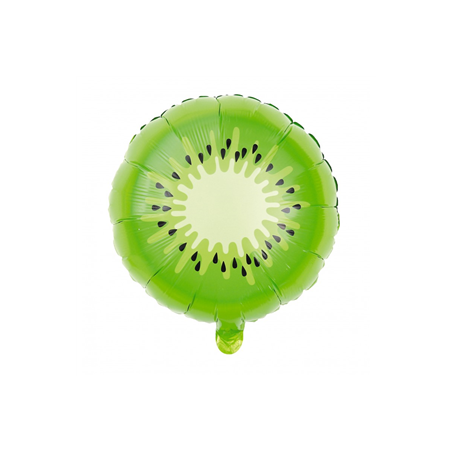 Ballon mylar kiwi aluminium - Diam. 46cm