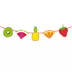 Guirlande de fruits - carton Long. 6m