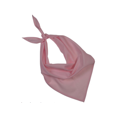 Bandana rose - tissu - 57 x 57 x 83cm