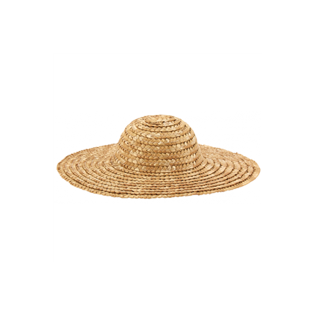 Mini chapeau de campagne paille - Haut. 5cm Diam. 20cm
