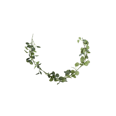 Guirlande d'eucalyptus - tissu et PVC Long. 140cm