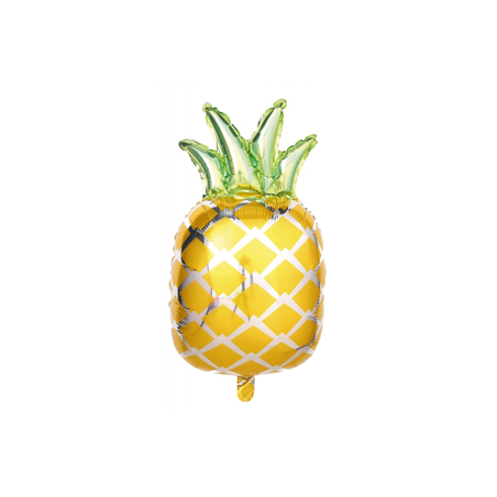 Ballon mylar ananas aluminium - Haut. 69cm