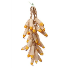 Mais - tresse x 5  - polystyrène/corde - Long. 55cm