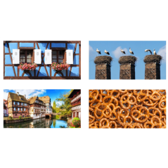 Mobiles Alsace x4 - carton - 27 x 49cm