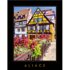 Affiche Alsace - papier - 50 x 70 cm