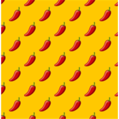 Tissu Piment coton - Larg. 140cm (vendu au mètre)