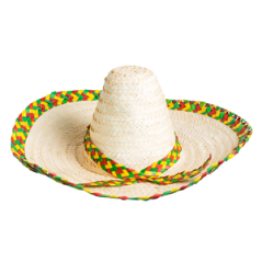 Sombrero Fiesta en paille Diam. 48 cm