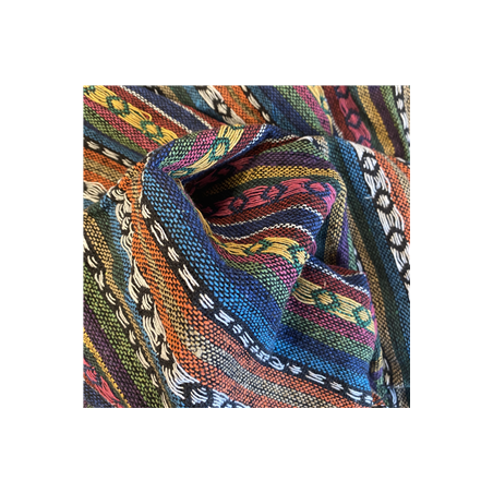 Tissu mexicain coton - coupe de 1m - Larg. 150cm