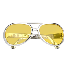 Paire de lunettes Rock 'n Roll 4 couleurs ass.