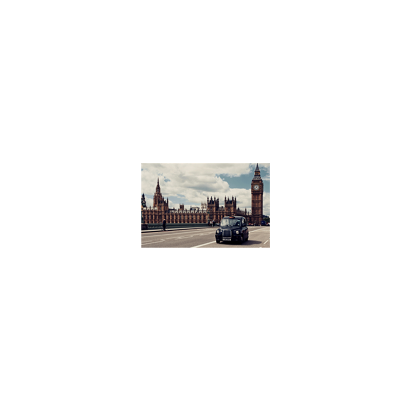 Visuel imprimé Angleterre Londres Big Ben- 40 x 30 cm sur support bristol 350 gr