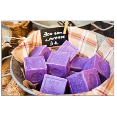 Visuel imprimé Provence Savons - 40 x 30 cm sur support bristol 350 gr