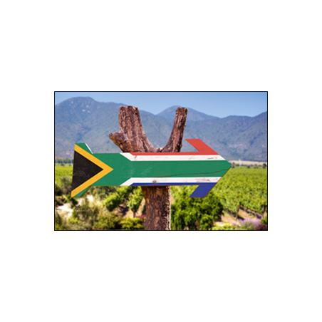 Visuel imprimé Afrique du Sud Panneau - 30 x 30 cm sur bristol 350 gr