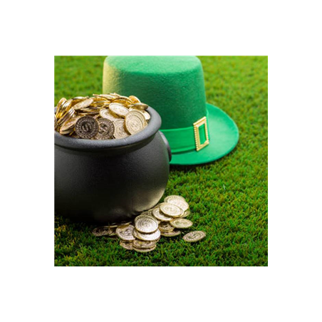 Visuel imprimé St Patrick Trésor - 30 x 30cm sur support bristol 350 gr