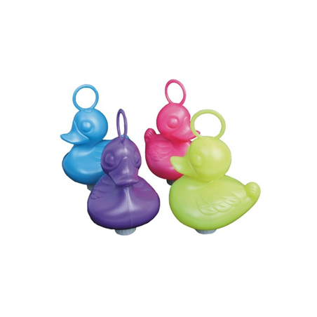 Canard flottant / PVC 10 cm à l'unité (coloris aléatoire)
