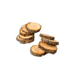 15 Rondins de Bois Env. 6 à 8cm