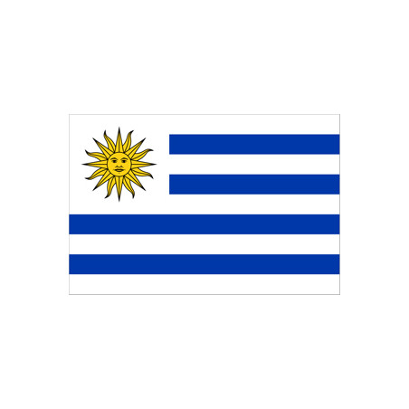 Drapeau Uruguay - tissu - 90 x 150cm