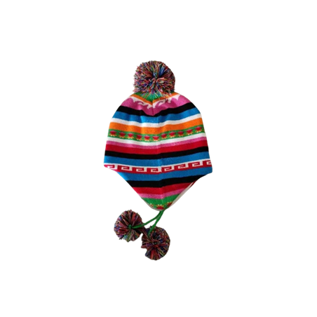 Bonnet Péruvien en laine - taille adulte