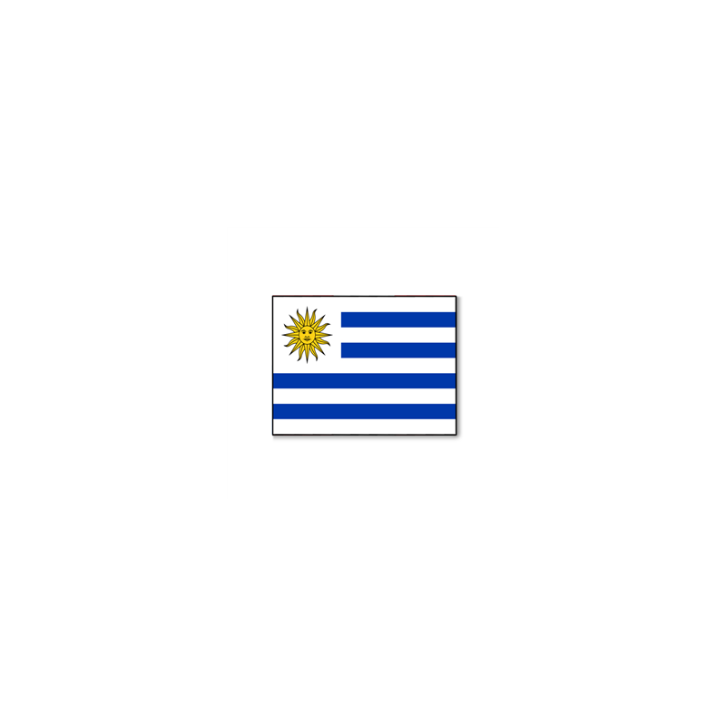 Drapeau Uruguay - tissu - 60 x 90cm