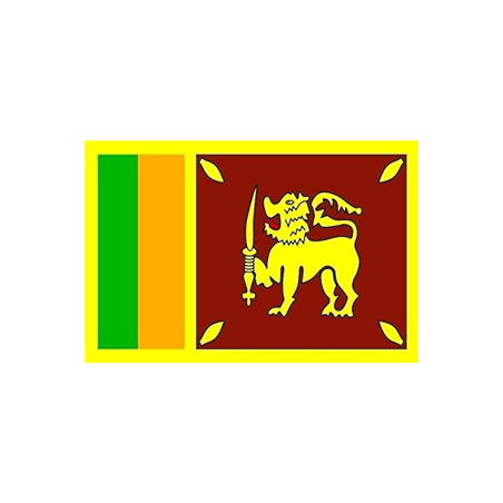 Drapeau Sri Lanka - tissu - 60 x 90cm