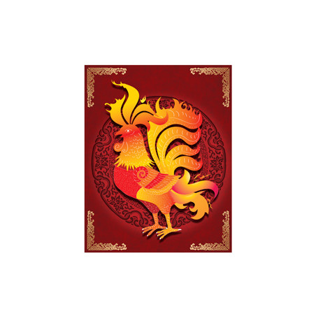 Affiche Nouvel An Chinois - 55 x 70cm