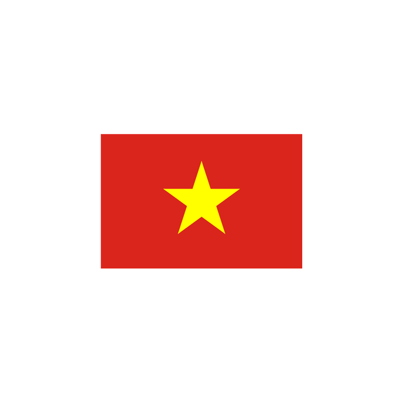Drapeau Vietnam - tissu - 60 x 90cm