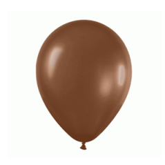 Ballon marron x12 - Diam. 29cm