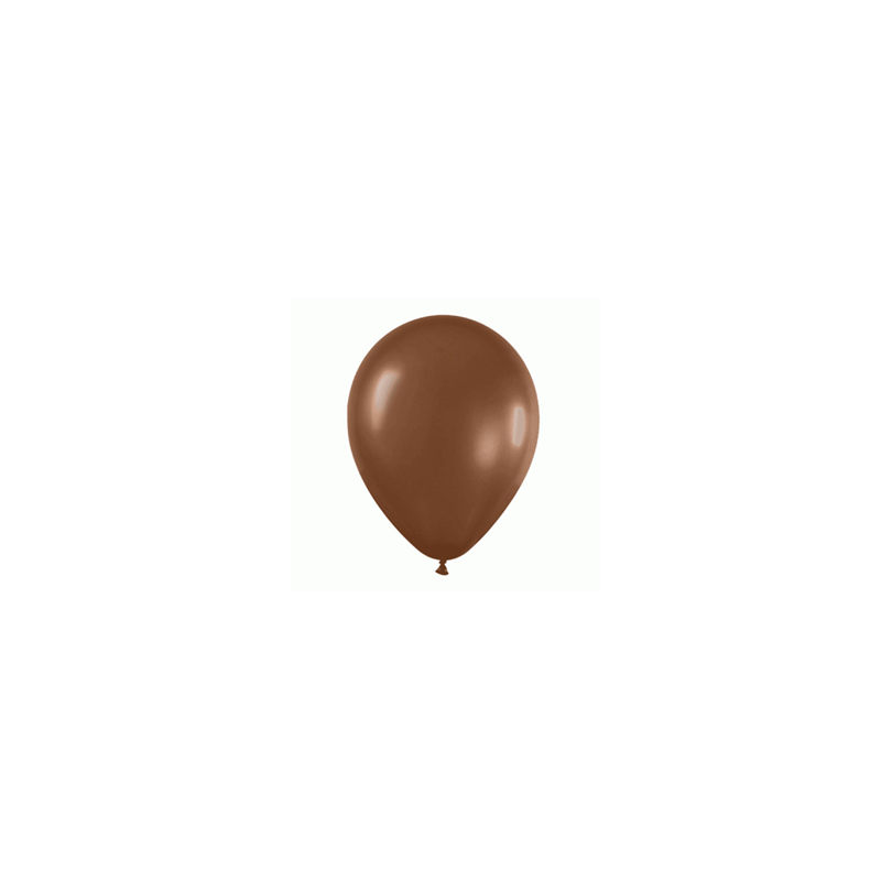 Ballon marron x12 - Diam. 29cm