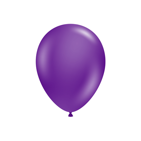 Ballon violet x12 - Diam. 29cm