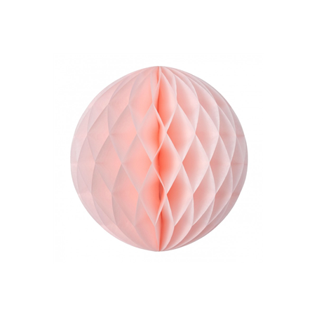 Boule rose vintage papier - Diam. 30cm