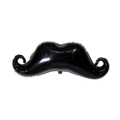 Ballon mylar géant MOUSTACHE 45x98 cm