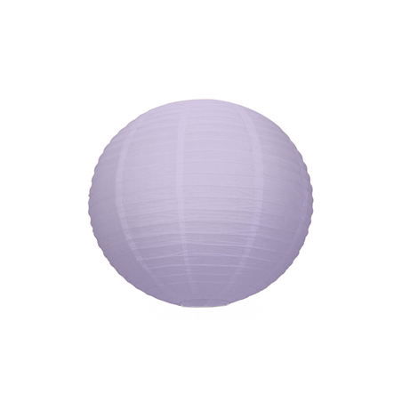 Lanterne japonaise en papier lavande - Diam. 35cm