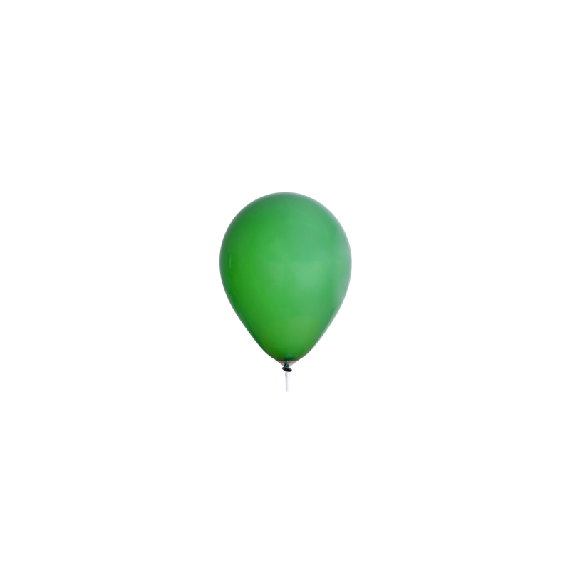 Ballon vert sapin x8 - Diam. 29cm