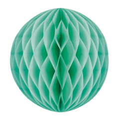 Boule vert celadon papier - Diam. 30cm