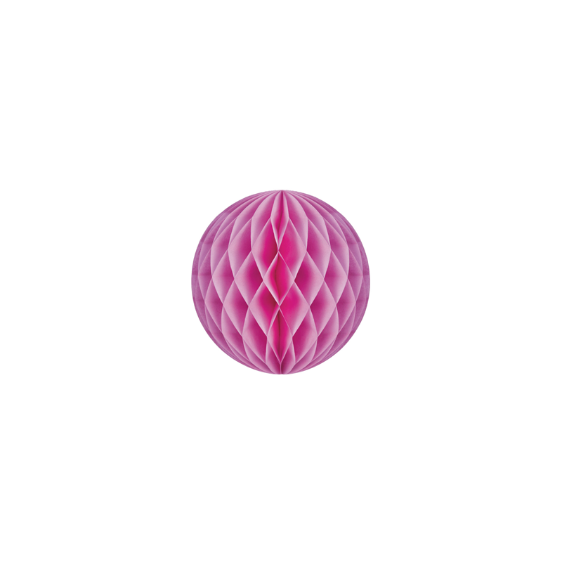 Boule rose bonbon papier - Diam. 30cm