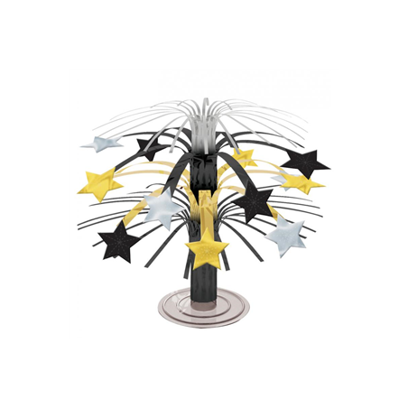 Centre de table Hollywood pvc - Haut. 19cm