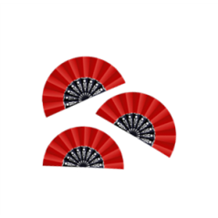 Mobiles Espagne Eventails x3 R/V - carton - Diam. 30 cm