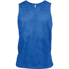Chasuble en filet léger bleu multisports adulte (Taille à définir)