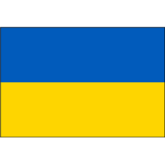 Drapeau Ukraine - tissu - 60 x 90cm