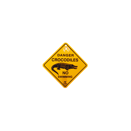 Road Sign differents visuels avec ventouse - pvc - 12 x 12 cm