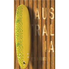 Kakemono Australie Surf - 180 x 80 cm - Toile M1 avec structure X- Banner