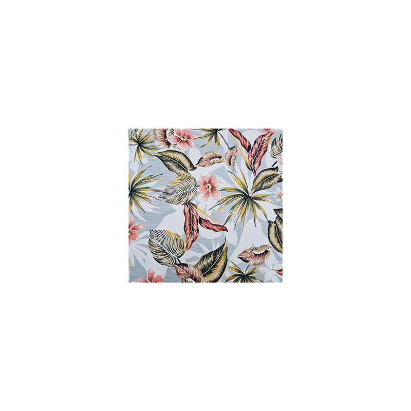 Tissu à fleurs californien en coton / Larg. 140 cm