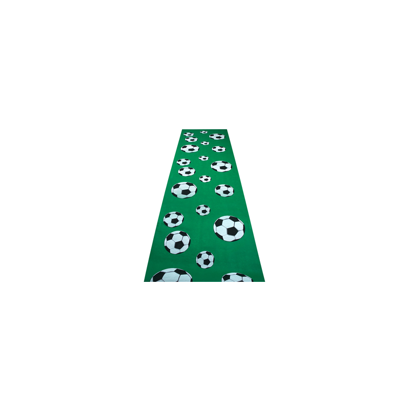 Tapis motif Football 450 x 60 cm en polypropylène
