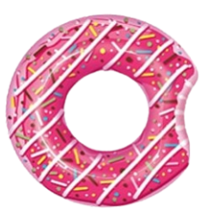 Bouée géante donuts - Diam. 107cm