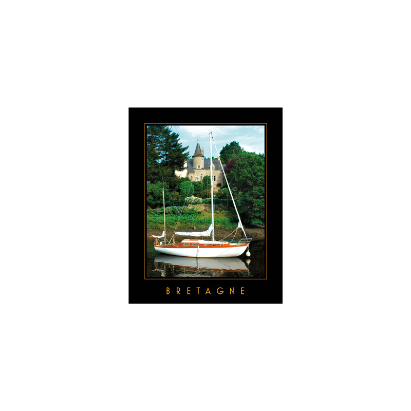 Affiche Bretagne - papier - 50 x 70 cm