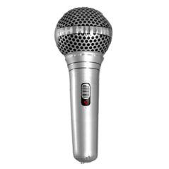 Micro gonflable 35 cm PVC