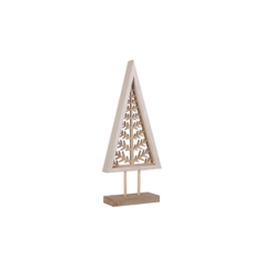 Sapin en bois - 35 x 14 x 5 cm